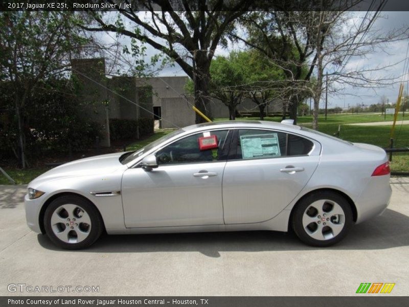 Rhodium Silver / Jet 2017 Jaguar XE 25t