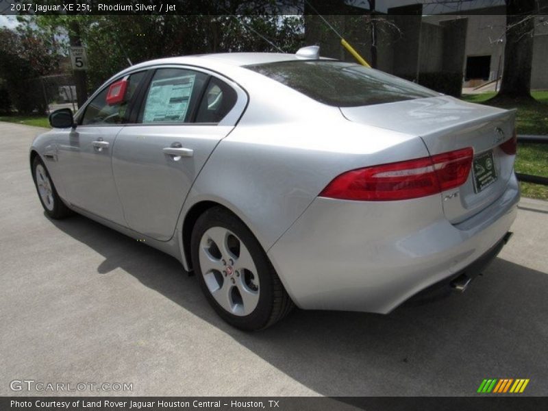 Rhodium Silver / Jet 2017 Jaguar XE 25t