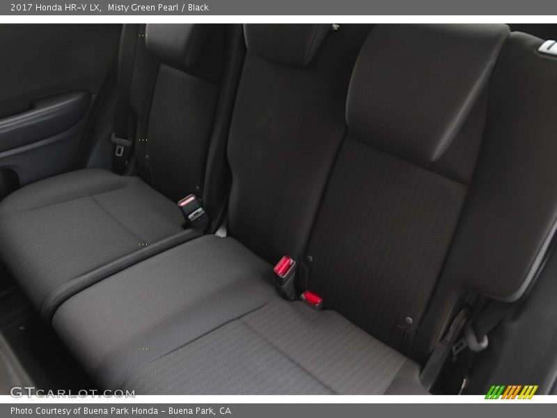 Misty Green Pearl / Black 2017 Honda HR-V LX