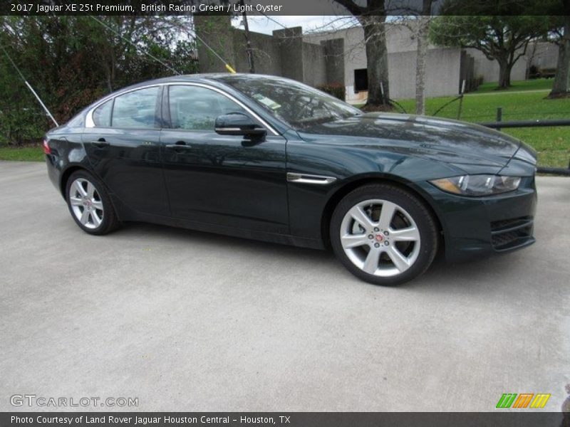 British Racing Green / Light Oyster 2017 Jaguar XE 25t Premium