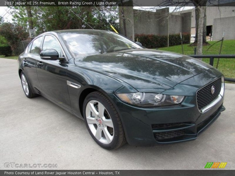 British Racing Green / Light Oyster 2017 Jaguar XE 25t Premium