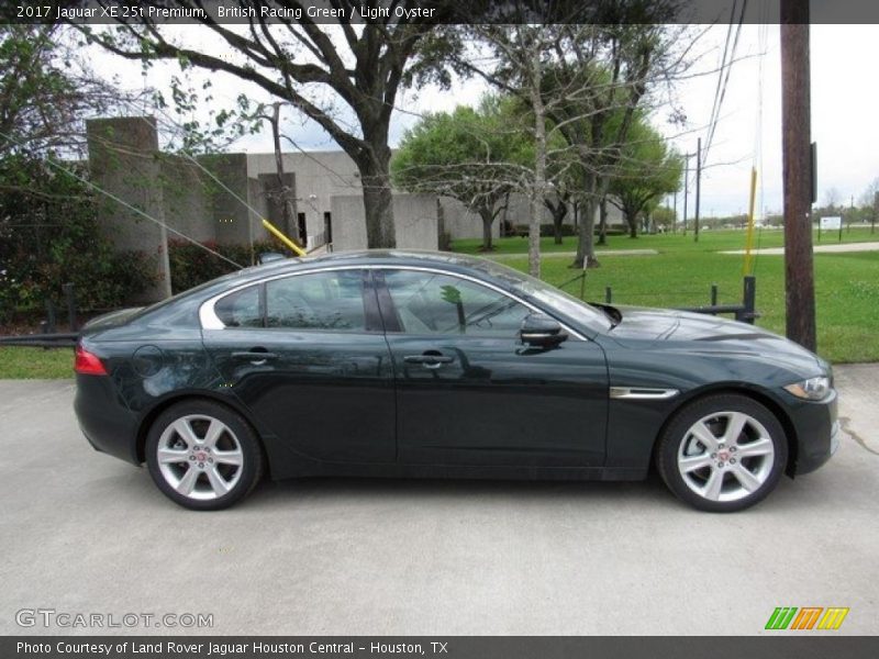 British Racing Green / Light Oyster 2017 Jaguar XE 25t Premium