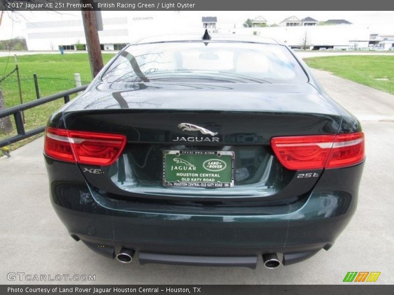 British Racing Green / Light Oyster 2017 Jaguar XE 25t Premium