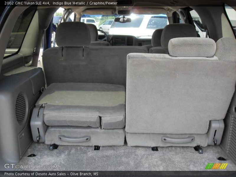 Indigo Blue Metallic / Graphite/Pewter 2002 GMC Yukon SLE 4x4