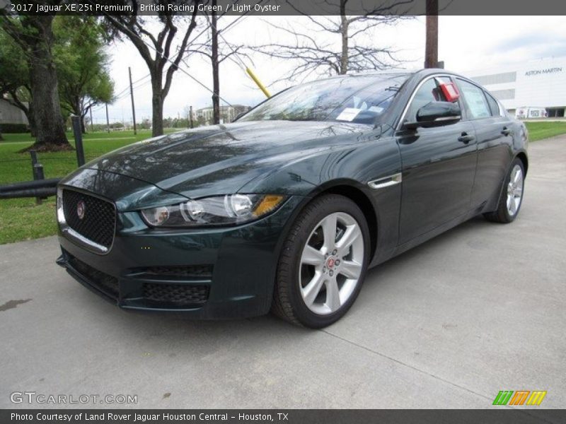 British Racing Green / Light Oyster 2017 Jaguar XE 25t Premium