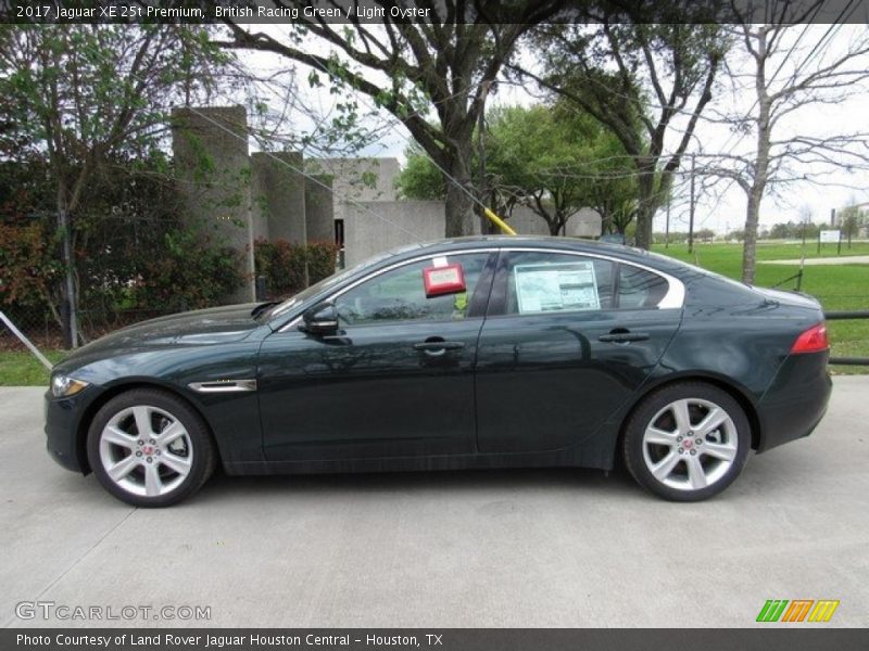 British Racing Green / Light Oyster 2017 Jaguar XE 25t Premium