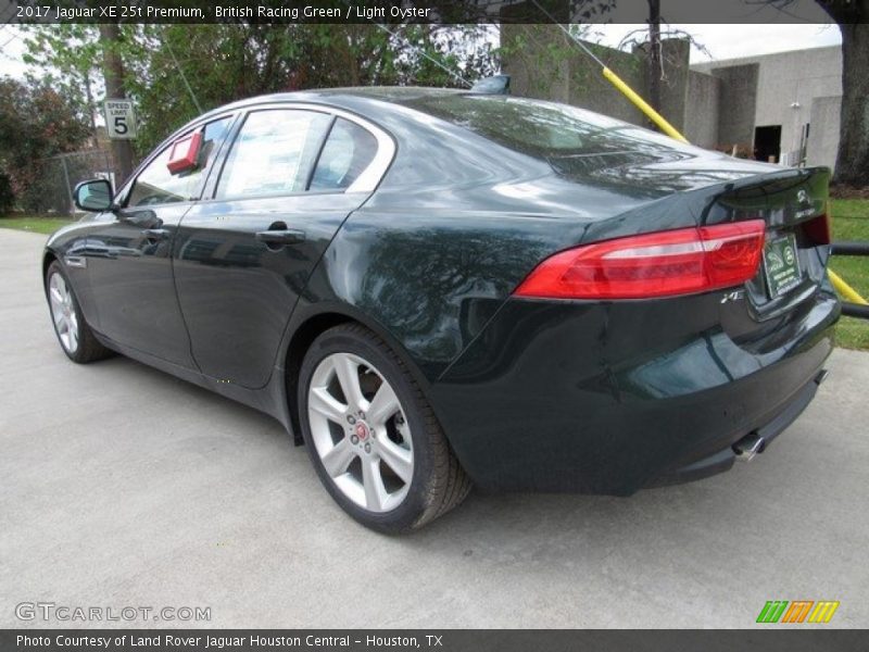 British Racing Green / Light Oyster 2017 Jaguar XE 25t Premium