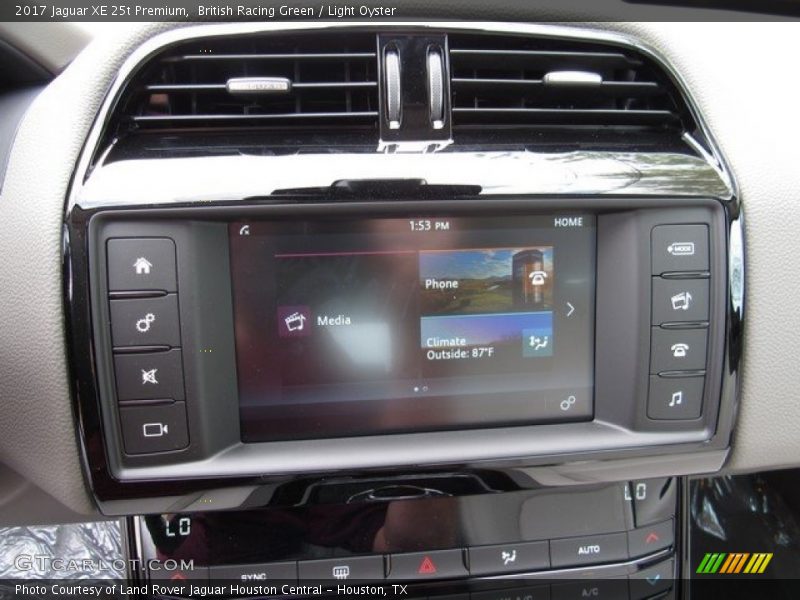 British Racing Green / Light Oyster 2017 Jaguar XE 25t Premium