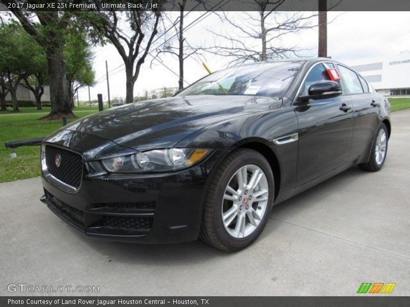 Ultimate Black / Jet 2017 Jaguar XE 25t Premium