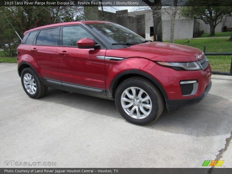 Firenze Red Metalllic / Ebony/Ebony 2016 Land Rover Range Rover Evoque SE