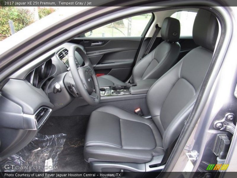 Tempest Gray / Jet 2017 Jaguar XE 25t Premium