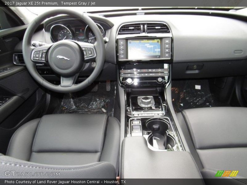 Tempest Gray / Jet 2017 Jaguar XE 25t Premium