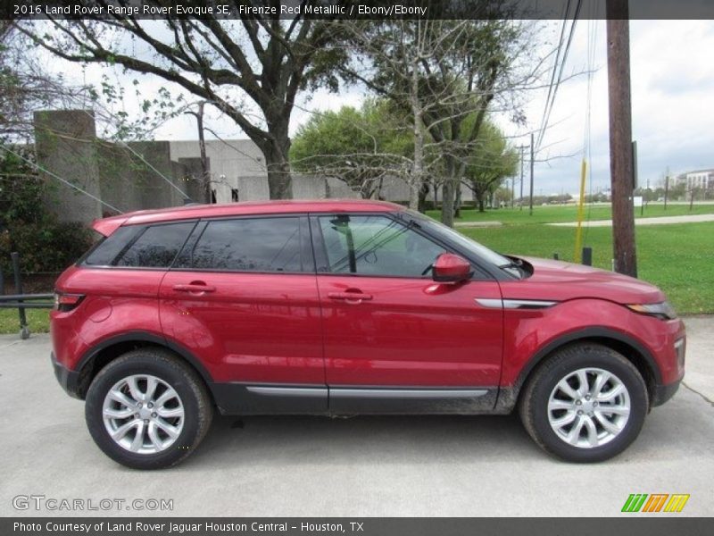 Firenze Red Metalllic / Ebony/Ebony 2016 Land Rover Range Rover Evoque SE