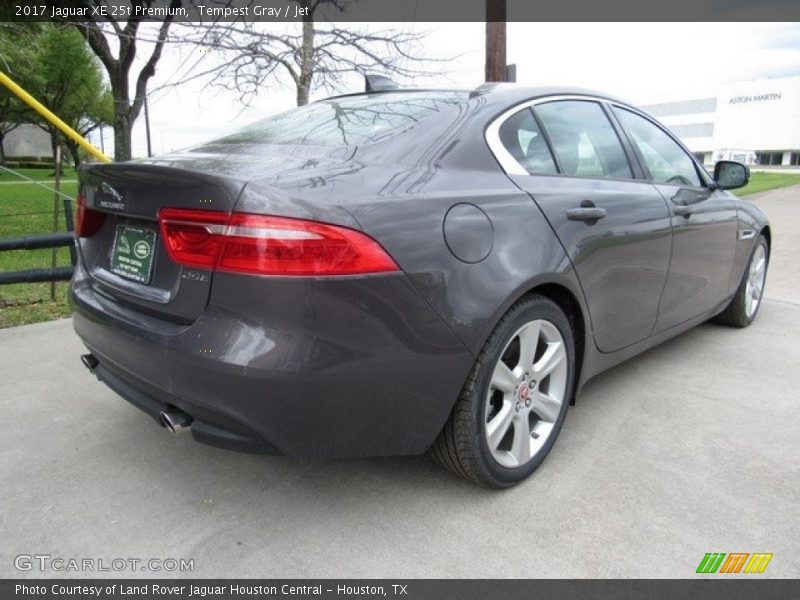Tempest Gray / Jet 2017 Jaguar XE 25t Premium