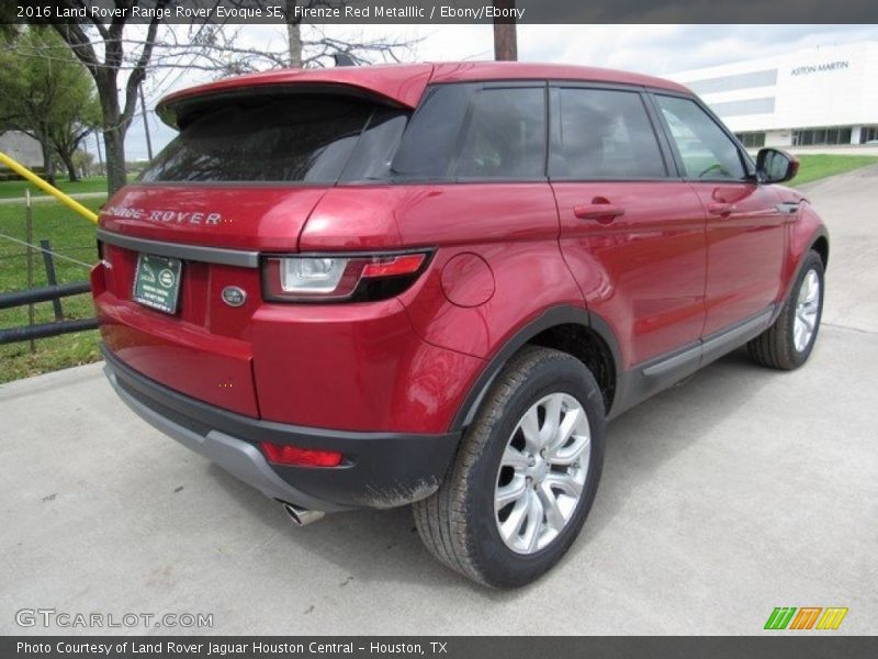 Firenze Red Metalllic / Ebony/Ebony 2016 Land Rover Range Rover Evoque SE