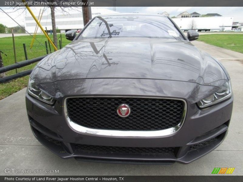 Tempest Gray / Jet 2017 Jaguar XE 25t Premium