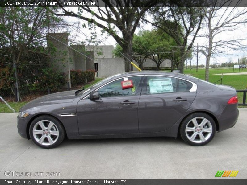 Tempest Gray / Jet 2017 Jaguar XE 25t Premium