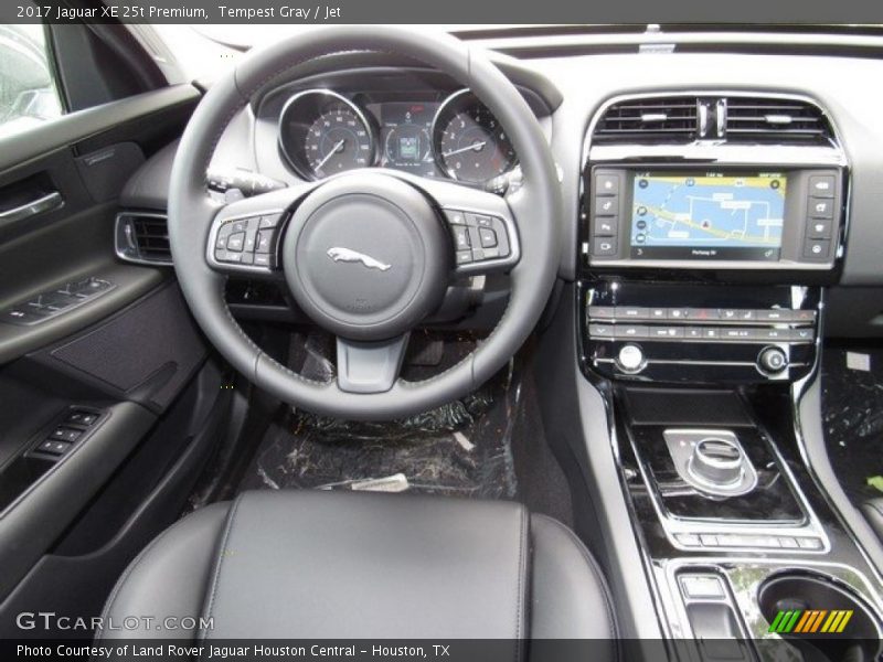 Tempest Gray / Jet 2017 Jaguar XE 25t Premium