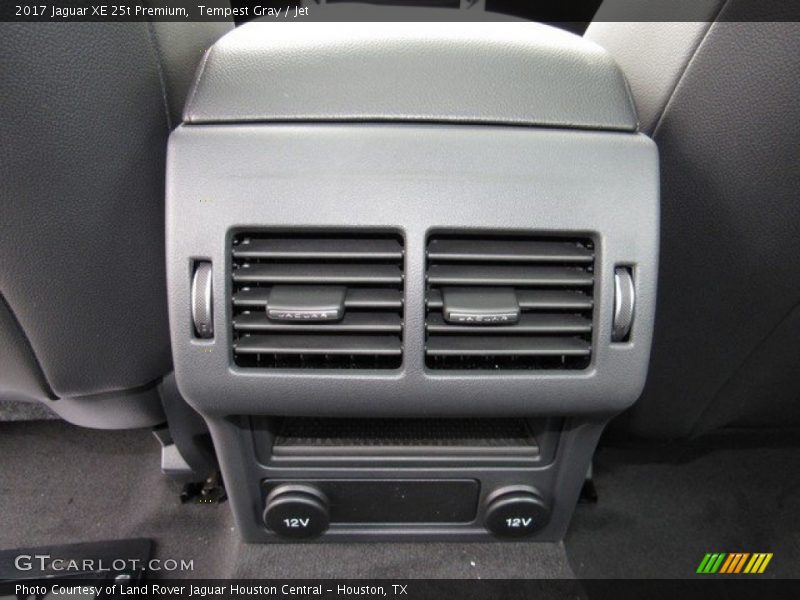 Tempest Gray / Jet 2017 Jaguar XE 25t Premium