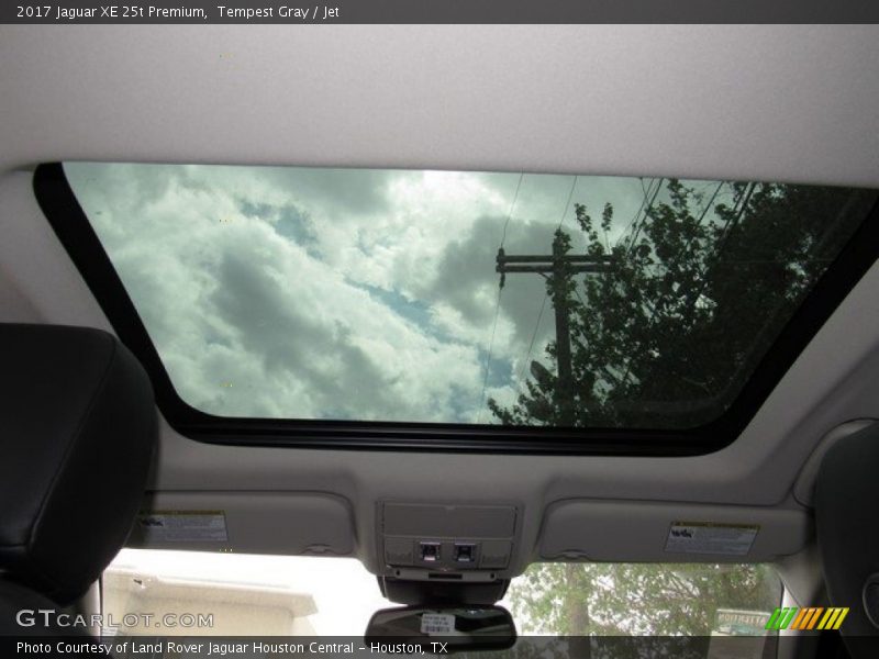 Tempest Gray / Jet 2017 Jaguar XE 25t Premium