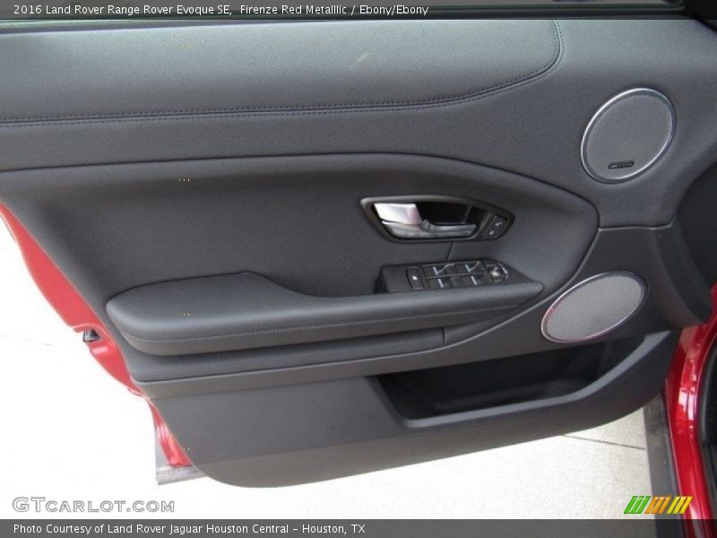 Firenze Red Metalllic / Ebony/Ebony 2016 Land Rover Range Rover Evoque SE