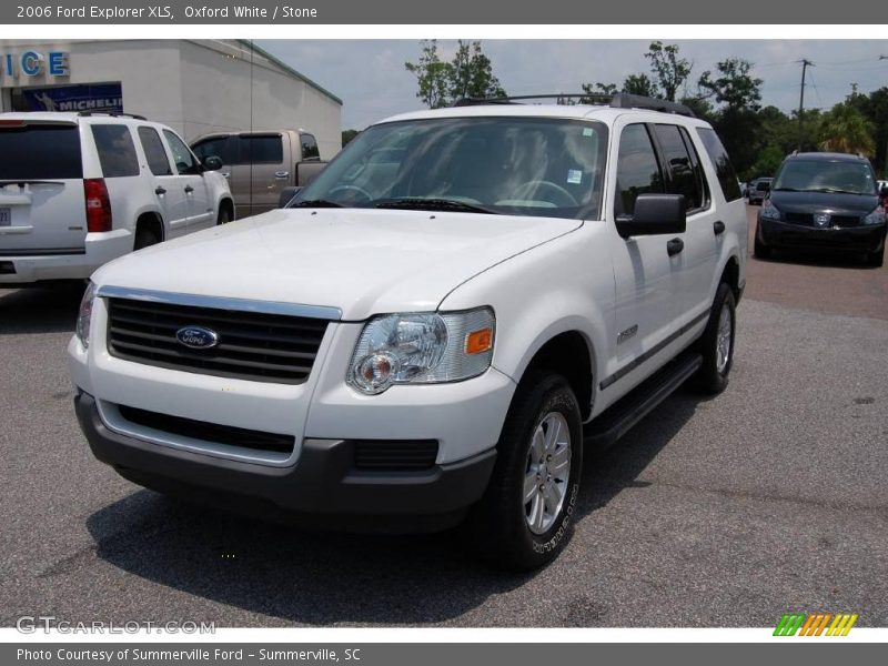 Oxford White / Stone 2006 Ford Explorer XLS