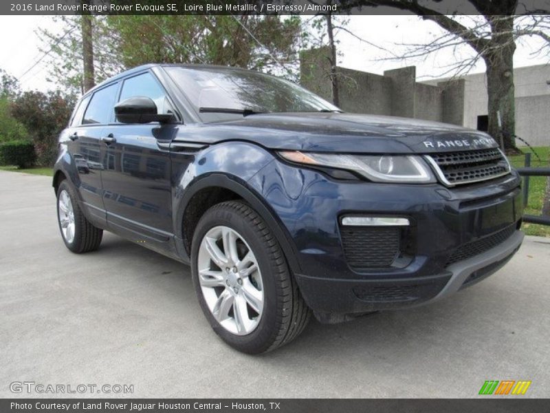 Loire Blue Metalllic / Espresso/Almond 2016 Land Rover Range Rover Evoque SE