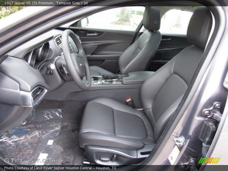 Tempest Gray / Jet 2017 Jaguar XE 25t Premium