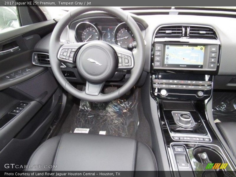 Tempest Gray / Jet 2017 Jaguar XE 25t Premium