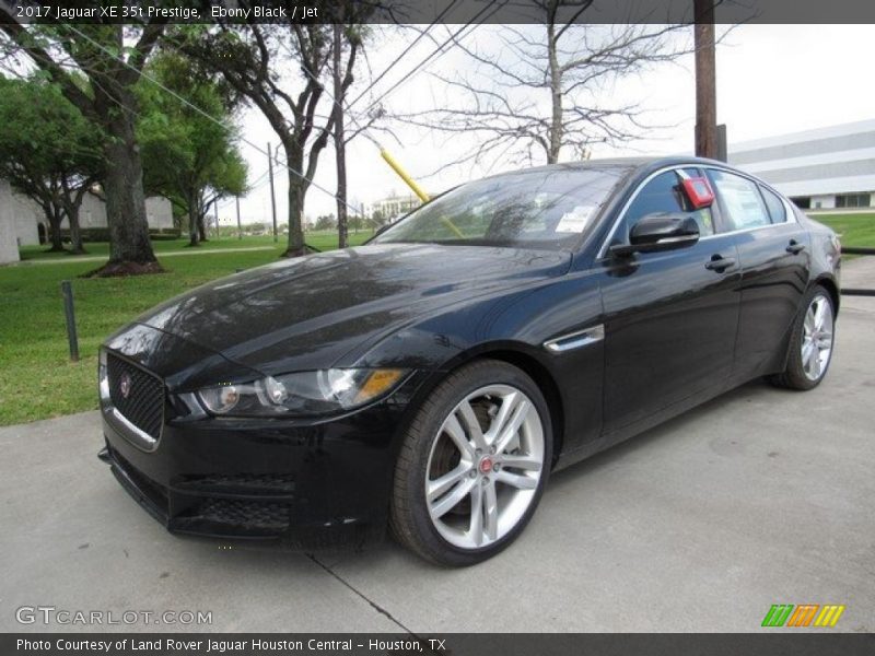 Ebony Black / Jet 2017 Jaguar XE 35t Prestige