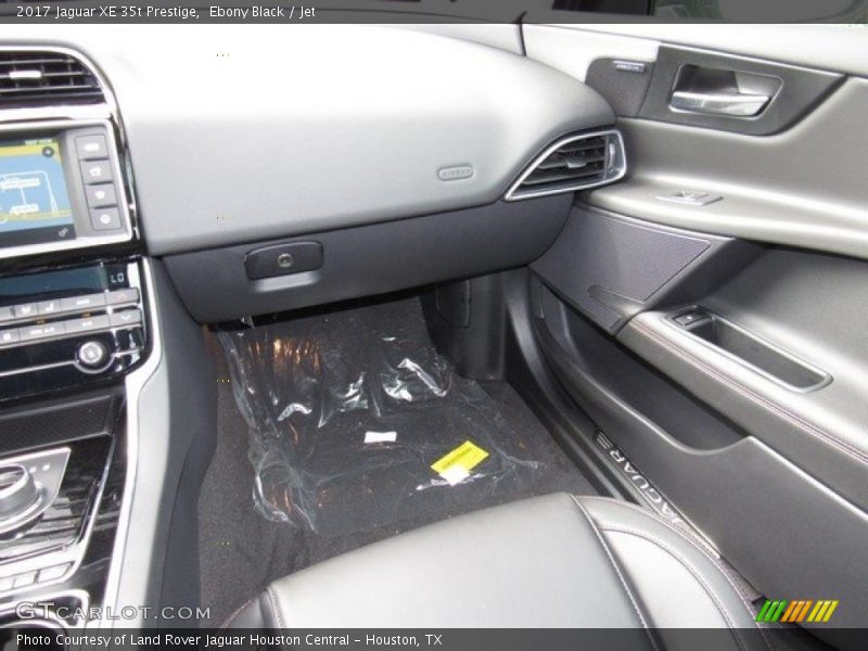 Ebony Black / Jet 2017 Jaguar XE 35t Prestige