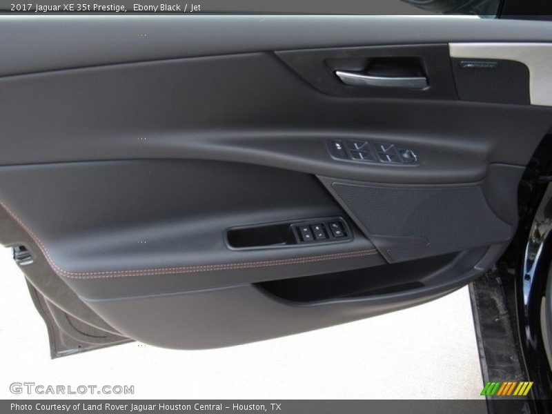 Ebony Black / Jet 2017 Jaguar XE 35t Prestige