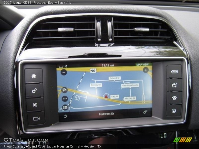 Ebony Black / Jet 2017 Jaguar XE 35t Prestige