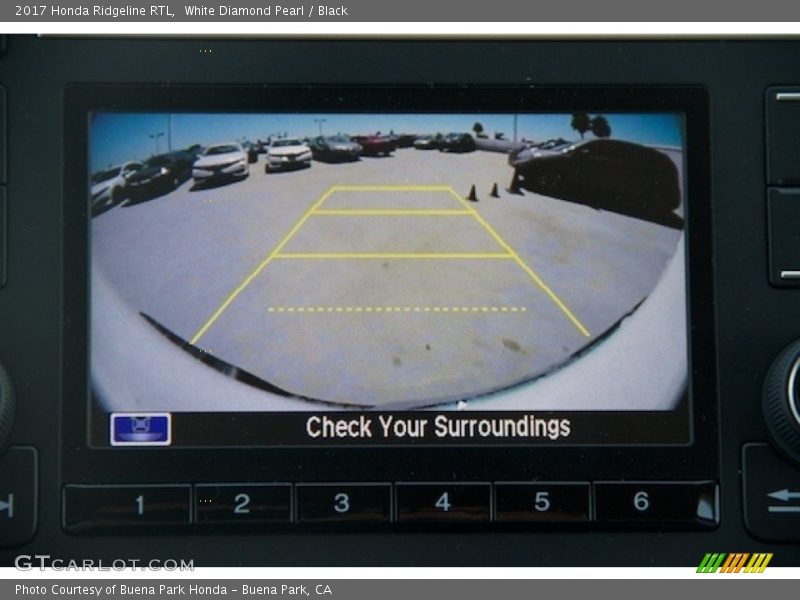 White Diamond Pearl / Black 2017 Honda Ridgeline RTL