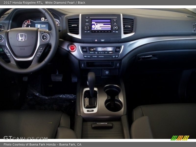 White Diamond Pearl / Black 2017 Honda Ridgeline RTL