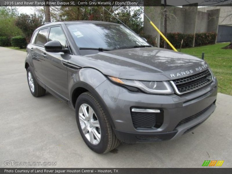 Corris Grey Metalllic / Ebony/Ebony 2016 Land Rover Range Rover Evoque SE