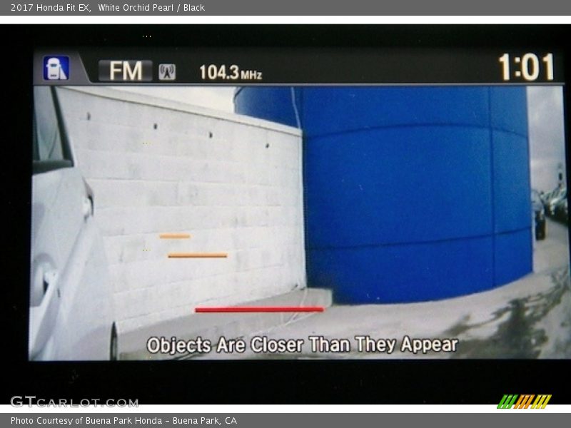 White Orchid Pearl / Black 2017 Honda Fit EX