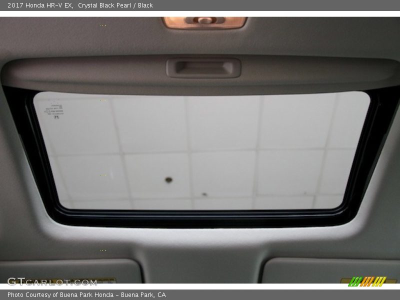 Crystal Black Pearl / Black 2017 Honda HR-V EX