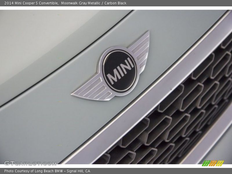 Moonwalk Gray Metallic / Carbon Black 2014 Mini Cooper S Convertible