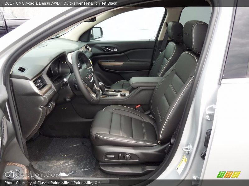 Quicksilver Metallic / Jet Black 2017 GMC Acadia Denali AWD