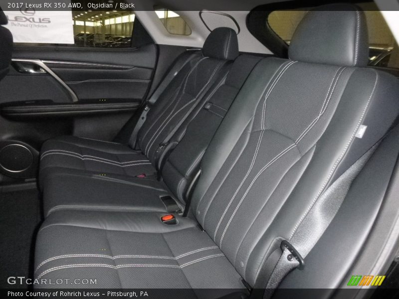 Obsidian / Black 2017 Lexus RX 350 AWD