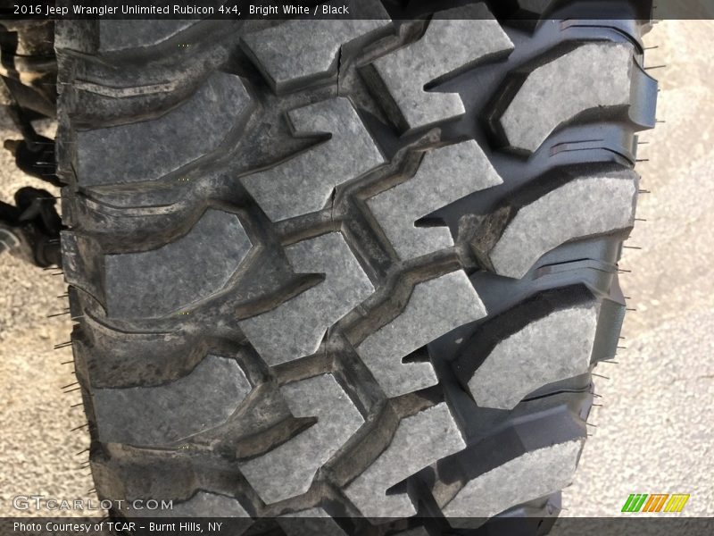 Bright White / Black 2016 Jeep Wrangler Unlimited Rubicon 4x4