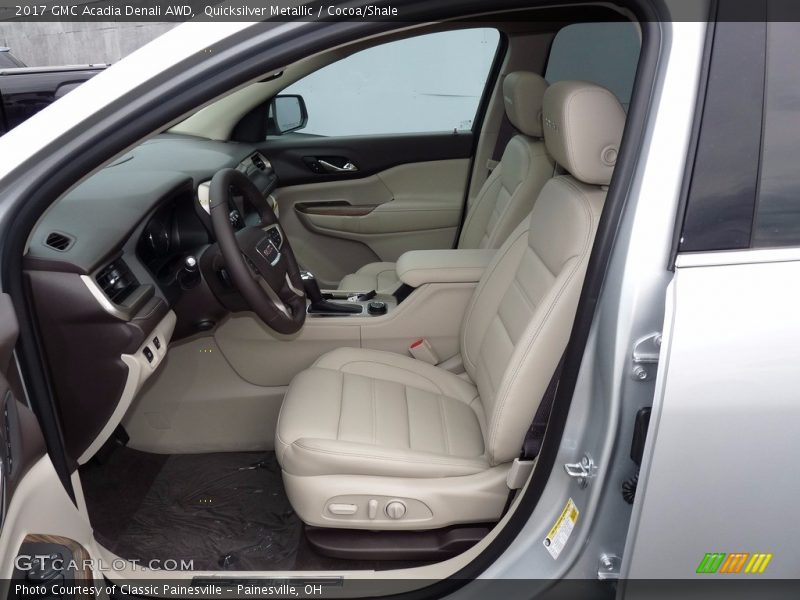 Quicksilver Metallic / Cocoa/Shale 2017 GMC Acadia Denali AWD