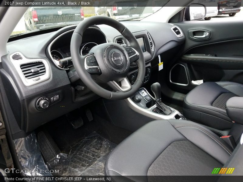 Black / Black 2017 Jeep Compass Latitude 4x4