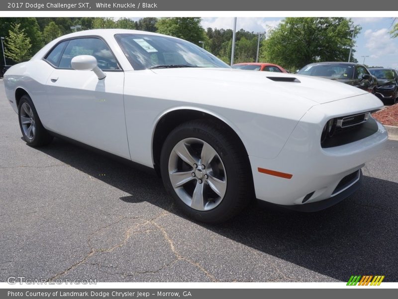 White Knuckle / Black 2017 Dodge Challenger SXT