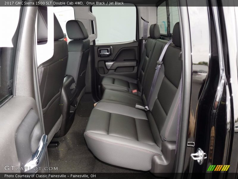 Onyx Black / Jet Black 2017 GMC Sierra 1500 SLT Double Cab 4WD