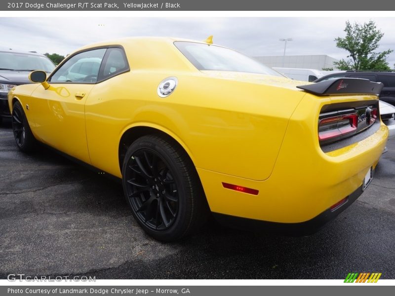 YellowJacket / Black 2017 Dodge Challenger R/T Scat Pack