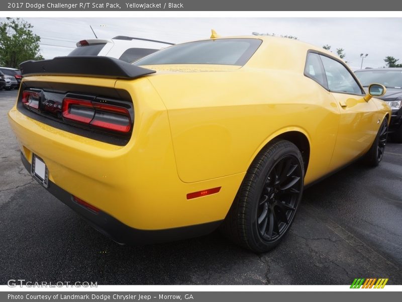 YellowJacket / Black 2017 Dodge Challenger R/T Scat Pack