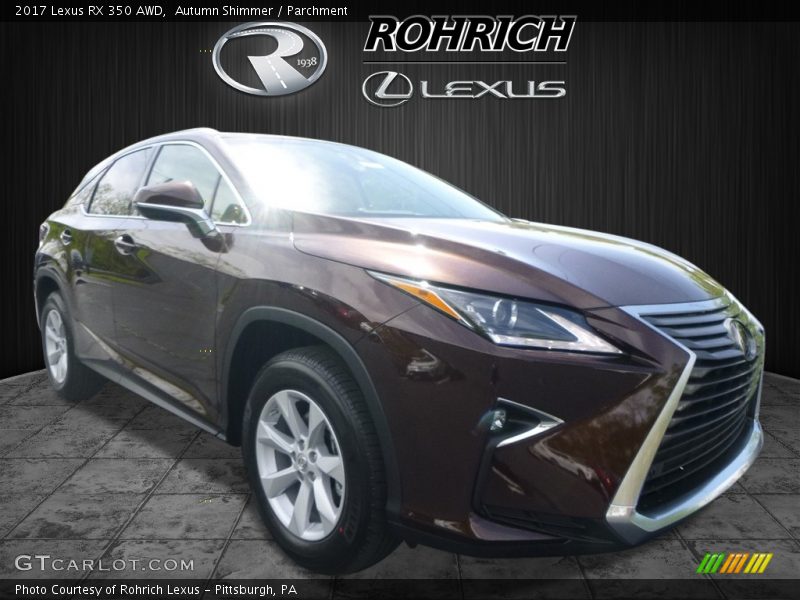 Autumn Shimmer / Parchment 2017 Lexus RX 350 AWD