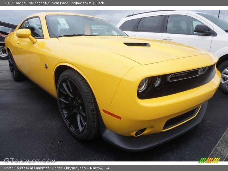 YellowJacket / Black 2017 Dodge Challenger R/T Scat Pack